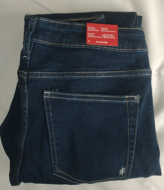 "Soliver Classic Fit Blue Jeans - 32" Waist"