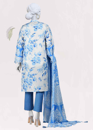 PANJNAD Lawn Printed 3 Piece Unstitched Suit